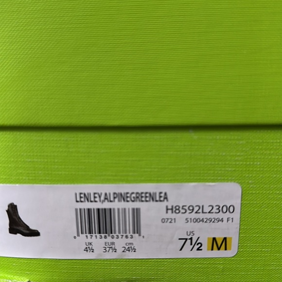 Sam Edelman Lenley Alpine Green Boot US 7.5 NIB - Picture 10 of 10